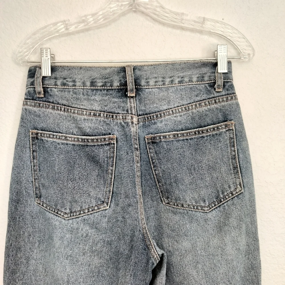 Twelve Distress High Rise Jeans - Picture 6 of 8